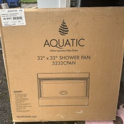 Aquatic Shower Pan(Brand New)