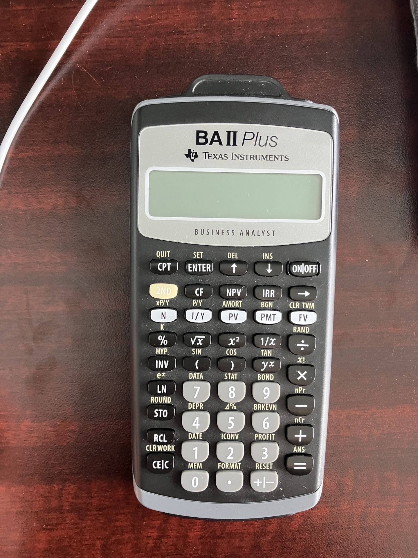 Texas instrument calculator