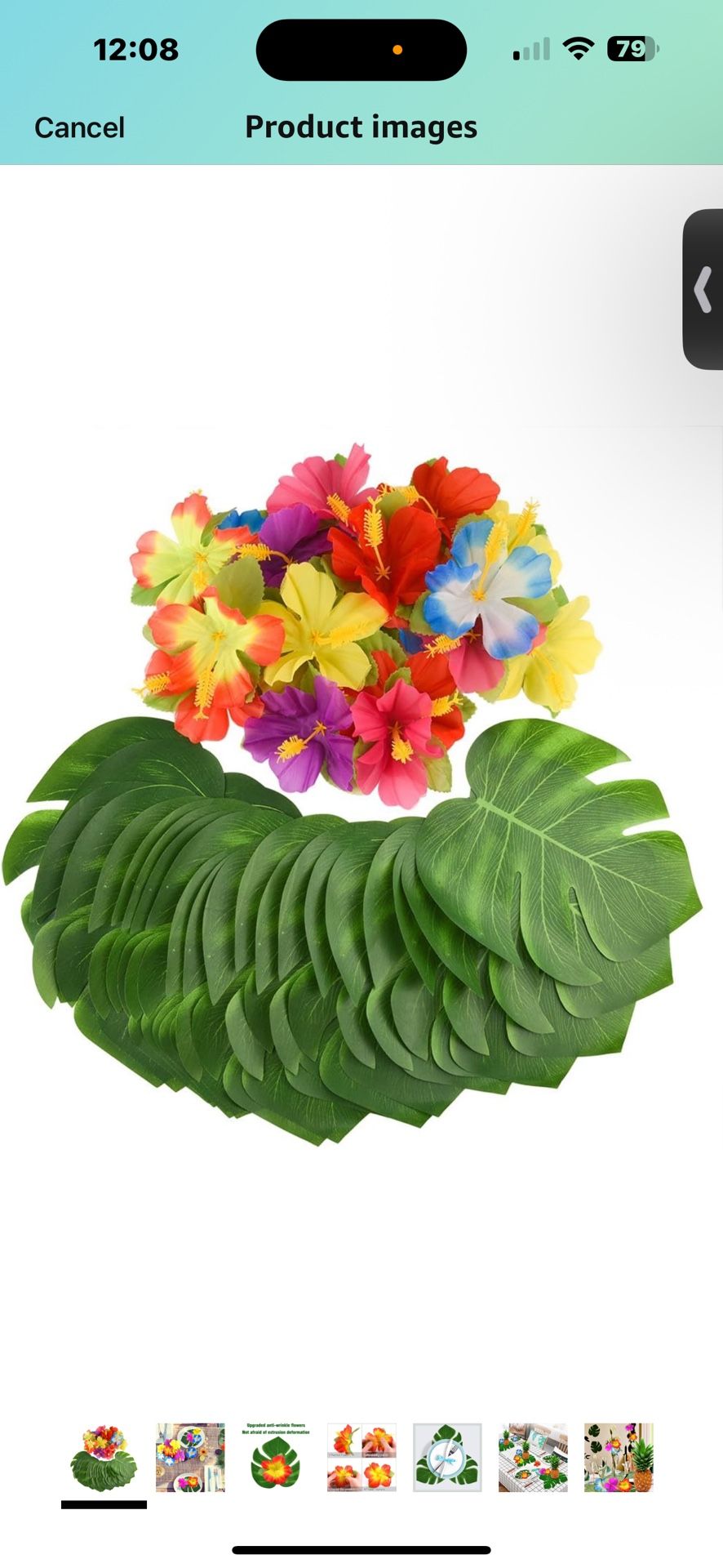 Hawaii Flowers And Leafs