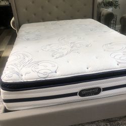 Queen Bed With Mattress