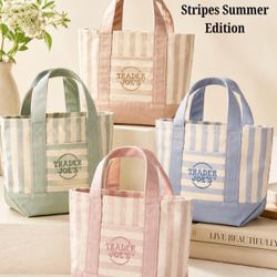 Trader Joe’s Stripes Limited Edition tote bags
