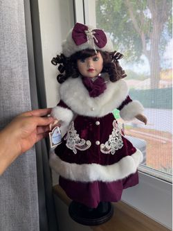 Victorian Collection genuine porcelain Doll by Melissa Jane