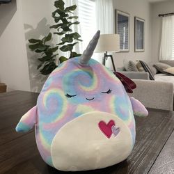 Squishmallow Ter The Narwhale 7.5 in