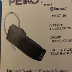Peiko Intelligent Translation Bluetooth Earphone
