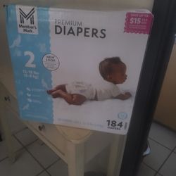 Free. Never Opened. Diapers Size 2