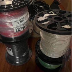 Thhn-6 awg stranded copper 500ft