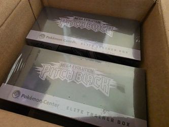 Pitch Black Pokemon Center Elite Trainer Box (Exclusive)