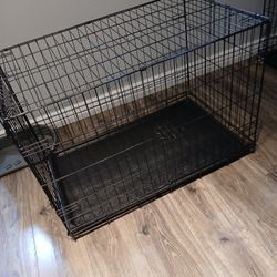 Large Metal 3 Foot Dog Cage Kennel