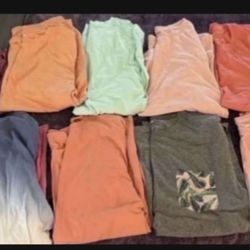 Mens Shirts Lot Size Lrg 