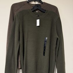 Banana Republic Crew Neck Sweater Size Medium Men New Bundle 