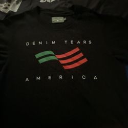 Denim Tears Black T Shirt 