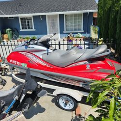 2005 Yamaha Fx cruiser, 140 Hours, With Trailer