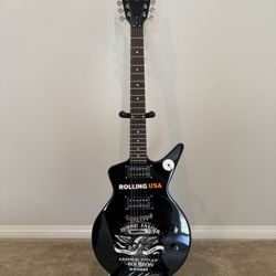 Dean CADI X Black Electric Guitar Signed By Jesse James Dupree