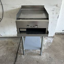 24" Commercial Flat Grill Griddle Plancha 