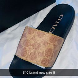 Coach Slide Brand New 