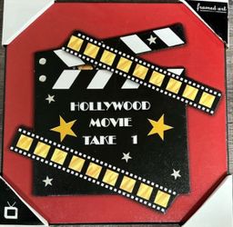New Hollywood Movie Take 1 Clapboard Canvas Print Wall Art