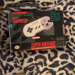 Super Nintendo Controller W/ Box