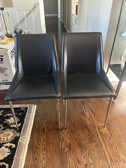 Faux Leather Dining Chairs