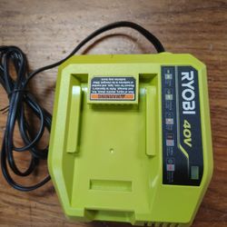 Ryobi 40v Fast Charger