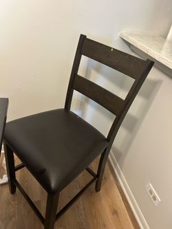 Full square 4 piece chair dinning set