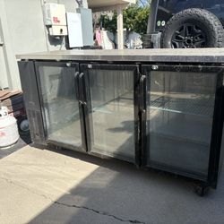 Commercialize Bar Refrigerator with LED Lighting