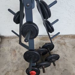 Weider Barbell Weight Set