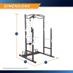 Used Marcy Cage Home Gym | MWM-7041