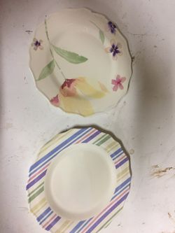 Plastic Melamine Dinner Plates