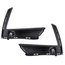 Labwork Left Driver And Right Passenger Sides Pair Fog Lights Replacement For Honda CRV 2023-2024 W/Bulb Switch Wire Bezel