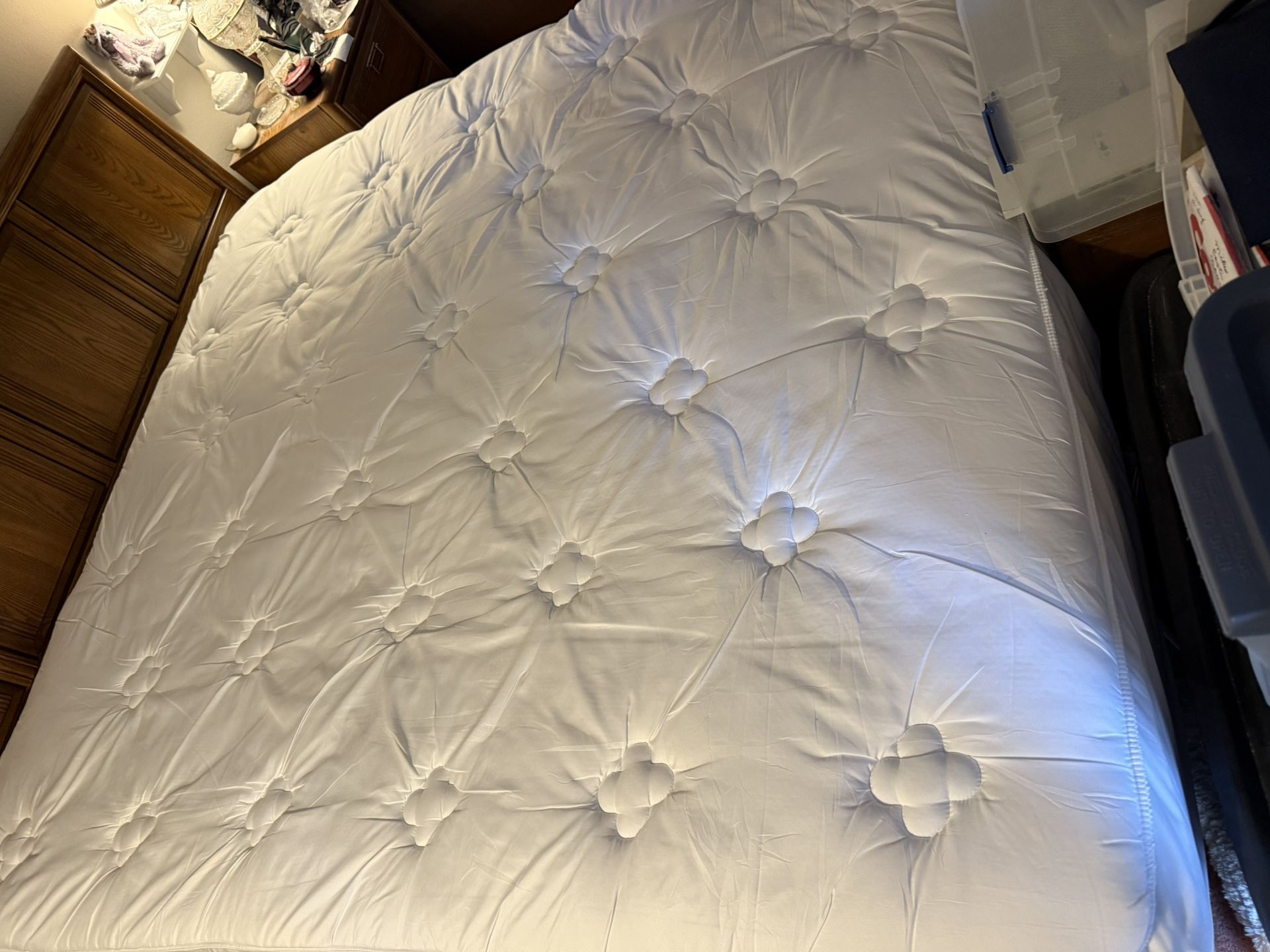 King mattress topper