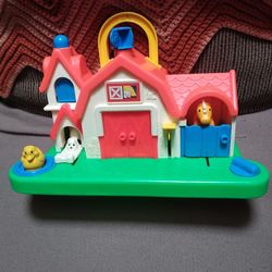 Vintage Fisher Price Activity Barn 