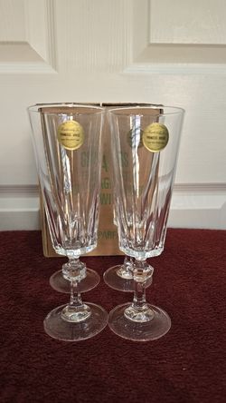 Brand New Princess House Crystal Parfait Glasses $53.00