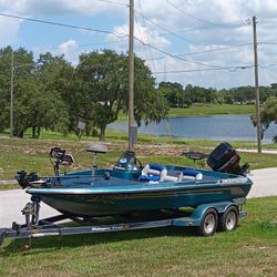 1995 Ranger Bass Boat 487 Vs