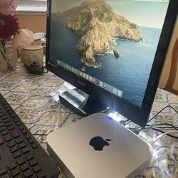 Mac Mini  Monitor, Keyboard,  Mouse