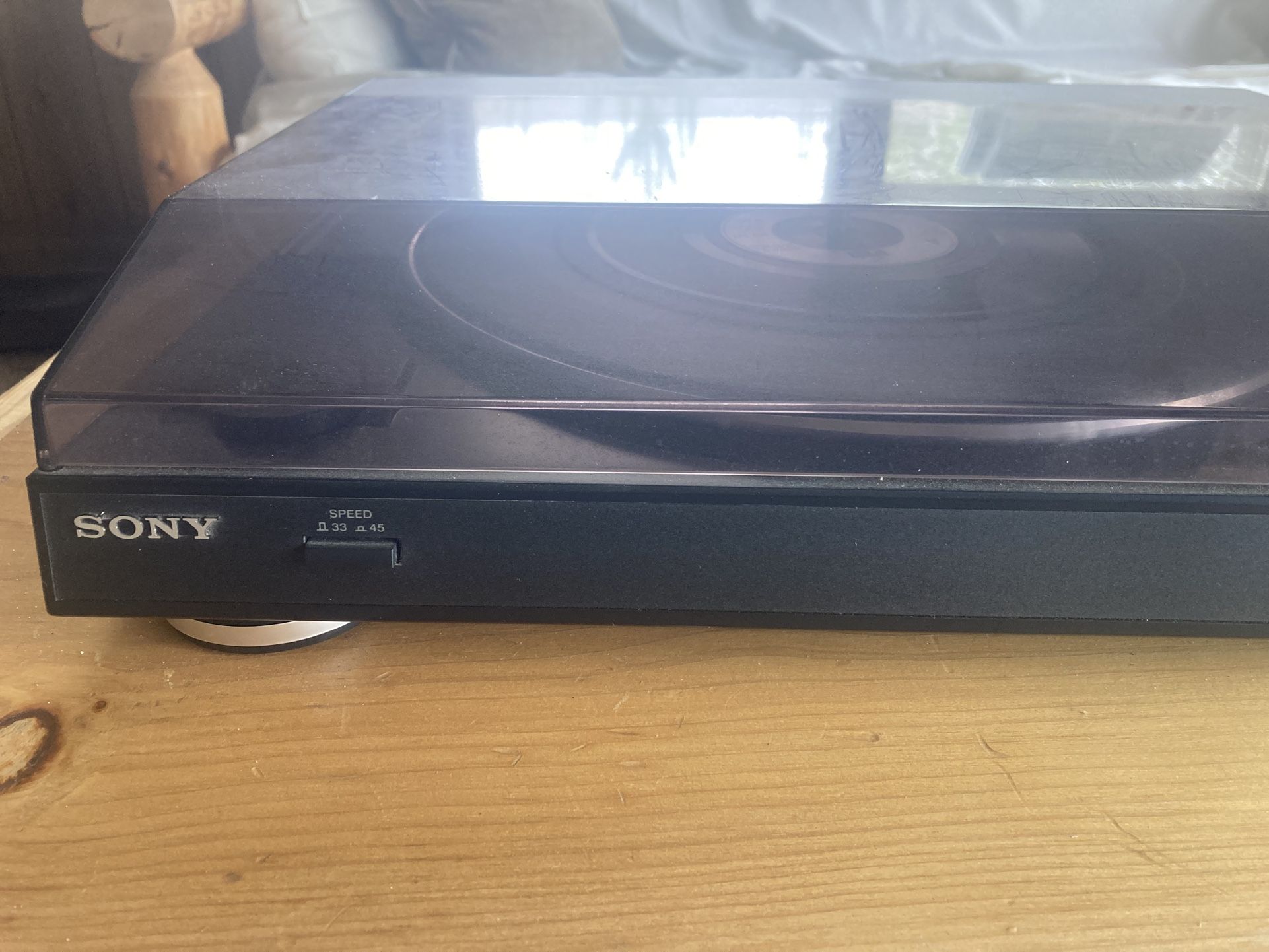Vintage Sony Turntable