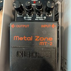 Boss Metal Zone Pedal for Sale