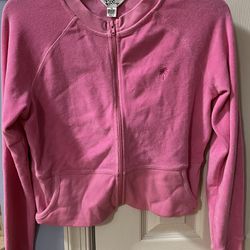 Lilly Pulitzer Zippered Terry Cloth Jacket XS 