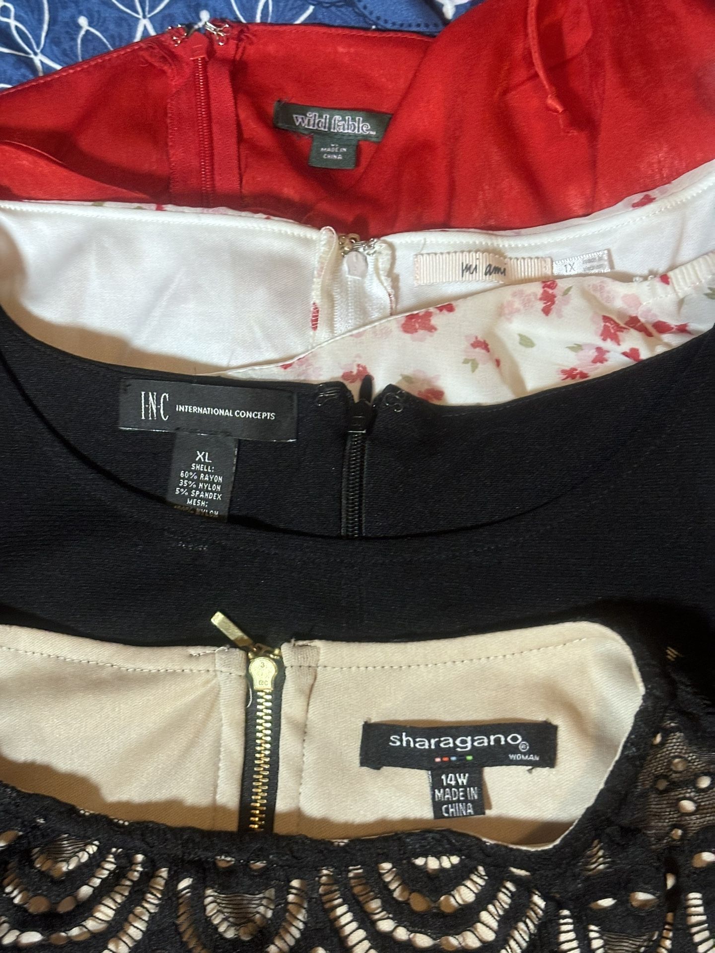 4 Gorgeous Dresses Xl Some New.