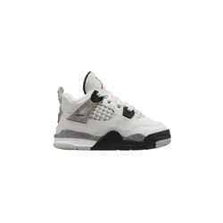 Air Jordan 4 Retro OG Toddler ‘White Cement’ (2025) | SKU: IB4387 100 | Size 7C