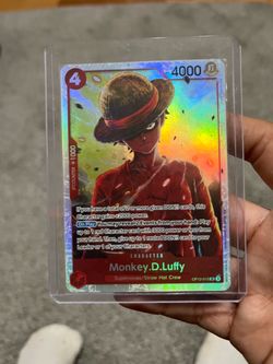 One Piece TCG Monkey D. Luffy OP12-015 Holo Card