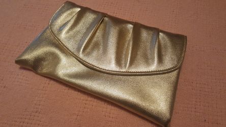 Avon Polished Gold Evening Bag