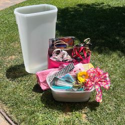 Gift Bags, Tissue, Storage Container 