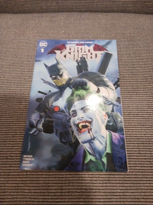 Batman Who Laughs The Grim Knight #1 Mayhew Trade - NM or Better