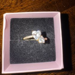 Pandora Gold Heart Ring