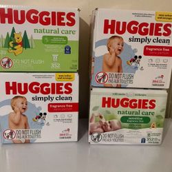 Huggies Box Wipes