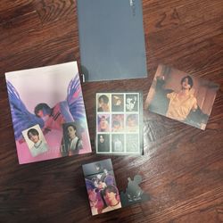 BTS Jimin Special 8 Photo-Folio Me, Myself, & Jimin 2 Photocards COMPLETE SET