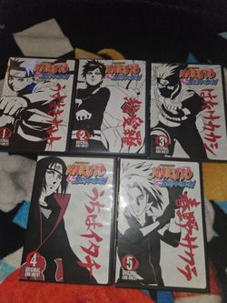 Naruto Shippuden DVDs