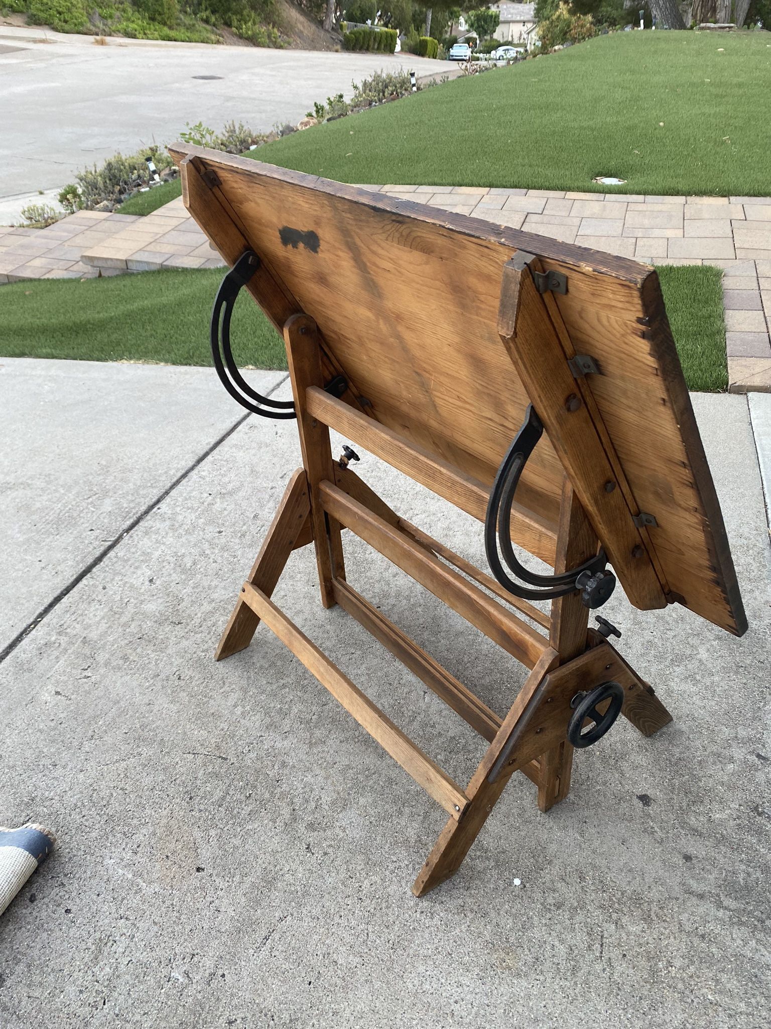 Vintage Keuffel and Esser Popular Drafting Table