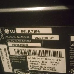 LG60 INCH 