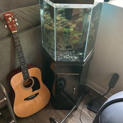 Vintage Octagon Fish Tank